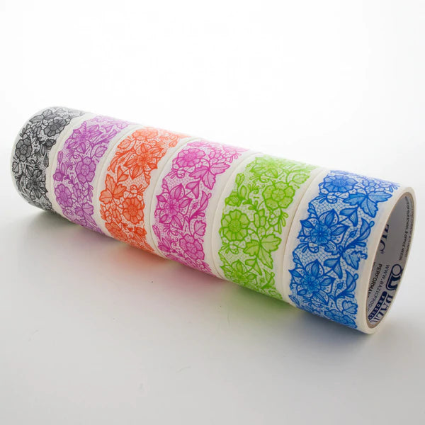 1.88" X 5 Yards Lace Series Duct Tape Sold in 36 Units