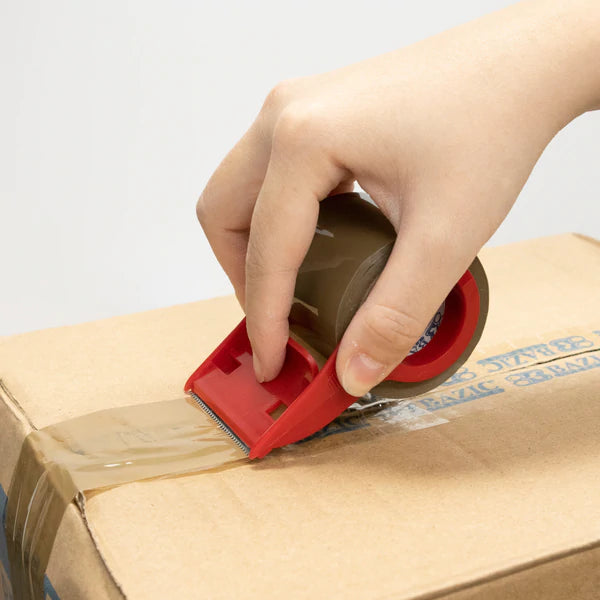 BAZIC 1.88" X 800" Tan Packing Tape w/ Dispenser Sold in 24 Units