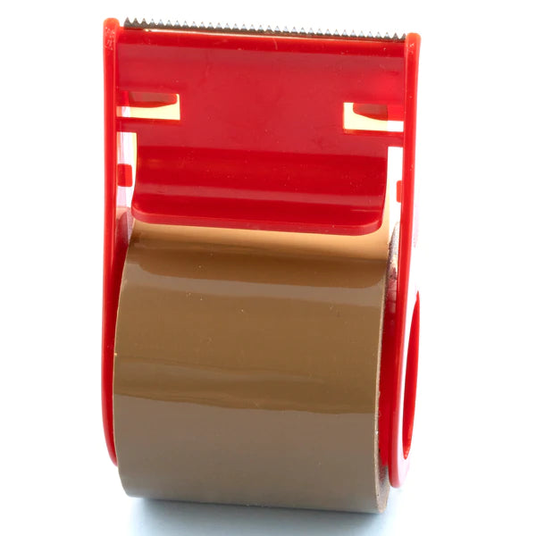 BAZIC 1.88" X 800" Tan Packing Tape w/ Dispenser Sold in 24 Units