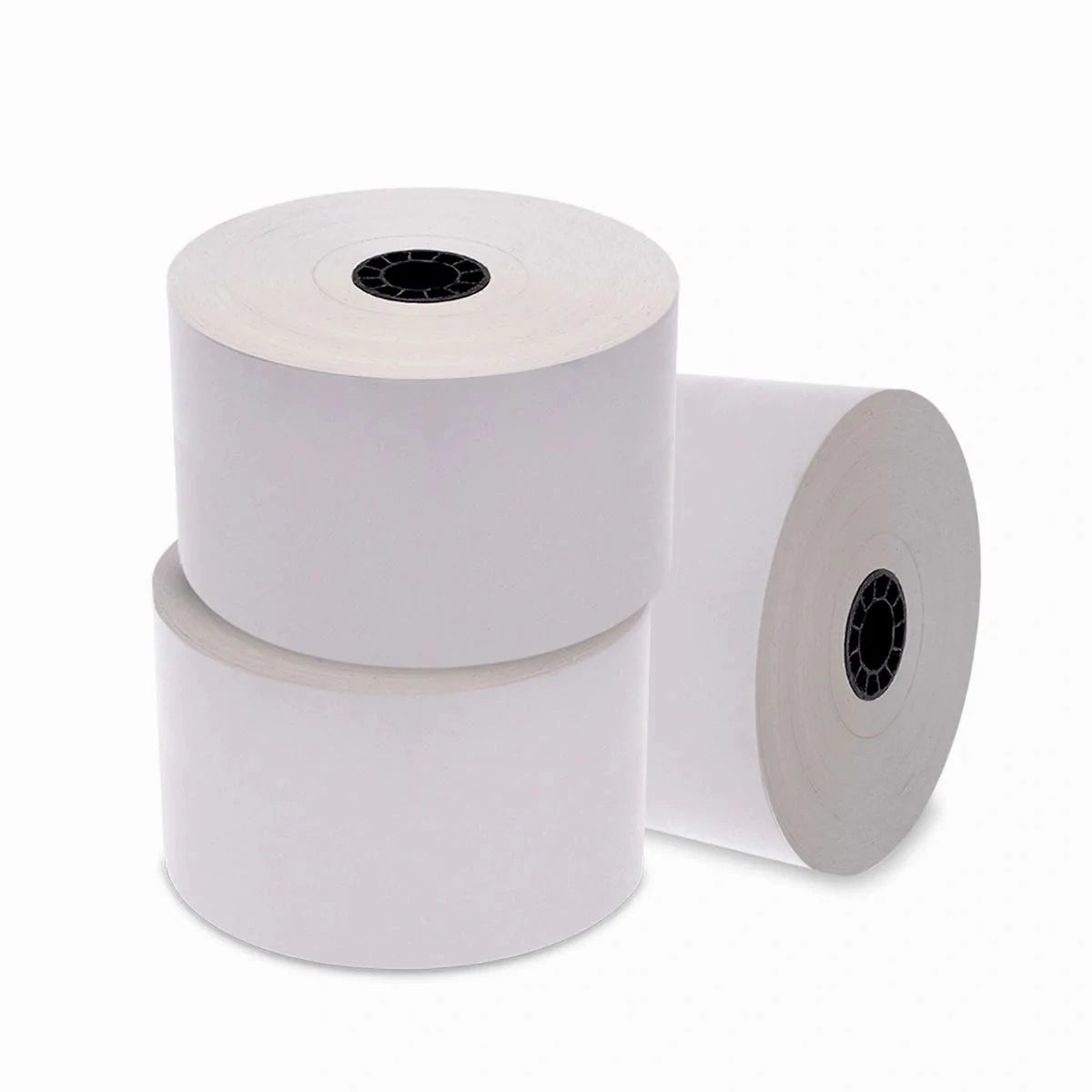 3 1/8" (80 mm) x 170' Iconex Sticky Media Full Tack Linerless Labels (12 Rolls)