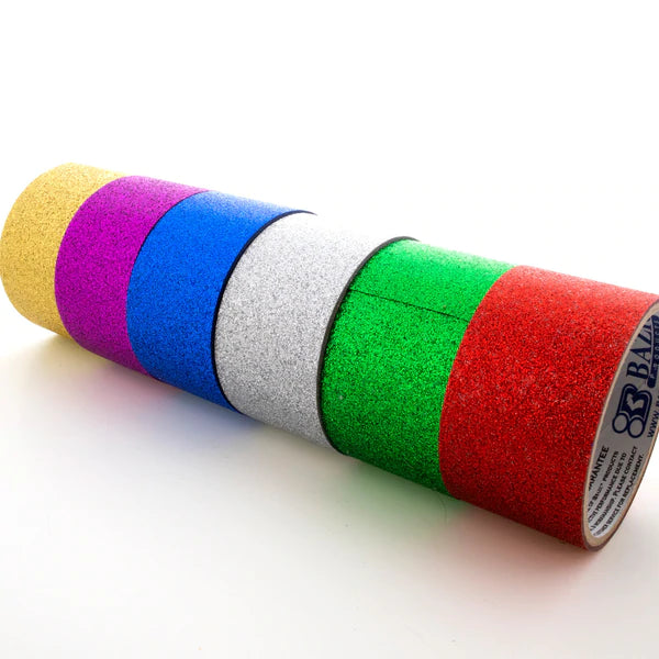 1.88" X 3 Yards Glitter Tape Sold in 36 Units