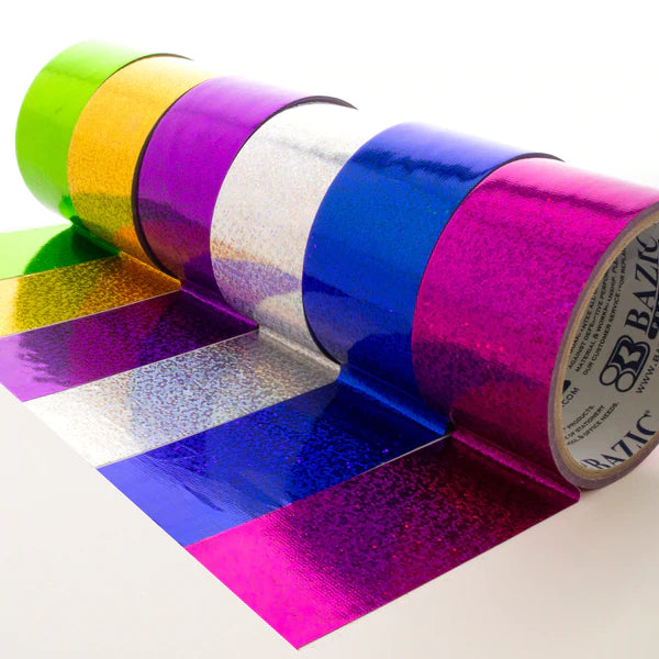 1.88" X 5 Yards Holographic Duct Tape Sold in 36 Units