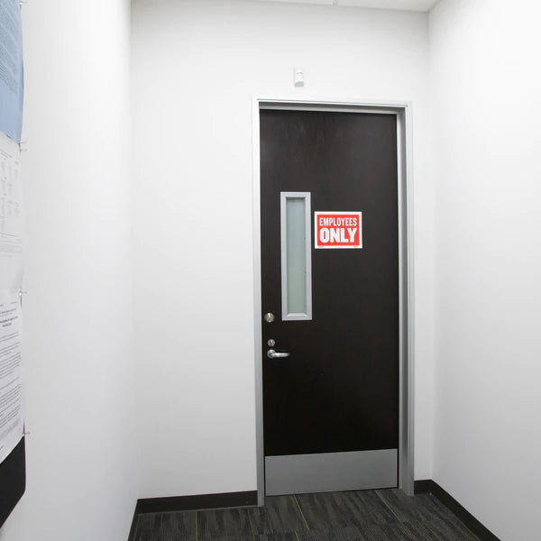 BAZIC 9" X 12" No Trespassing Sign Sold in 24 Units