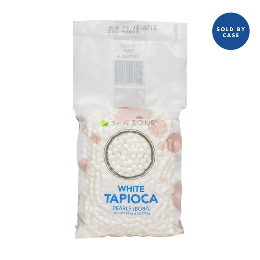 Tea Zone White Tapioca Boba- Case (6 bags)