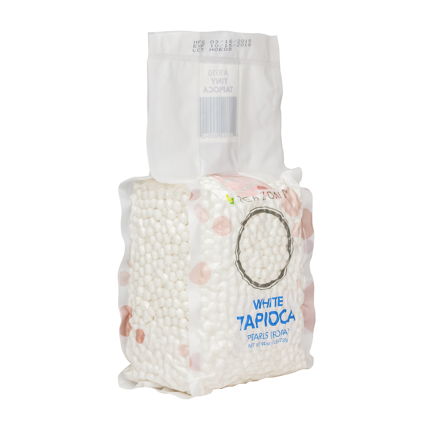 Tea Zone White Tapioca Boba- Case (6 bags)
