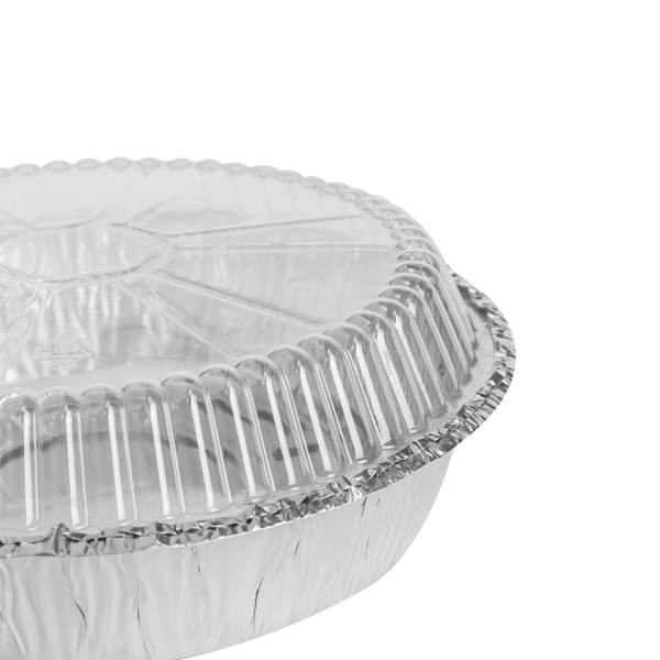 Karat 7" Round Aluminum Foil Containers, AF-CR07