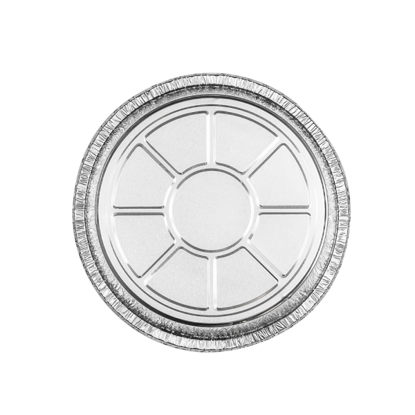 Karat 8" Round Aluminum Foil Containers, AF-CR08