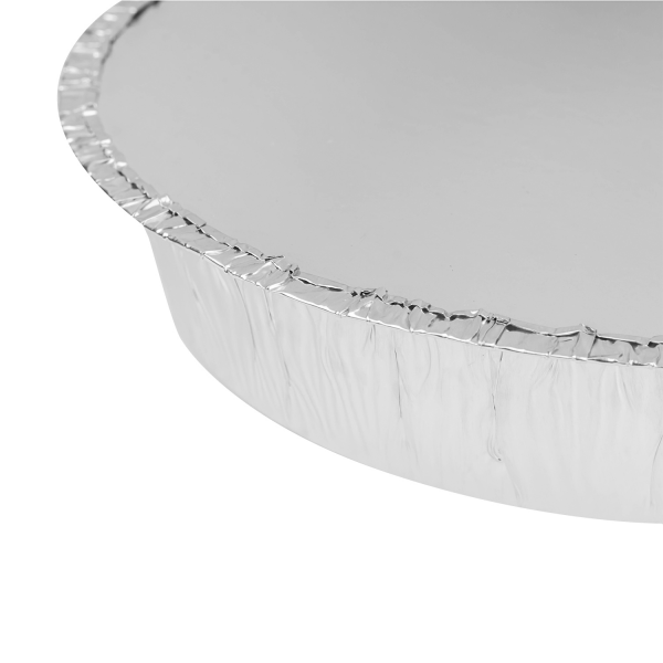 Karat 8" Round Aluminum Foil Containers, AF-CR08