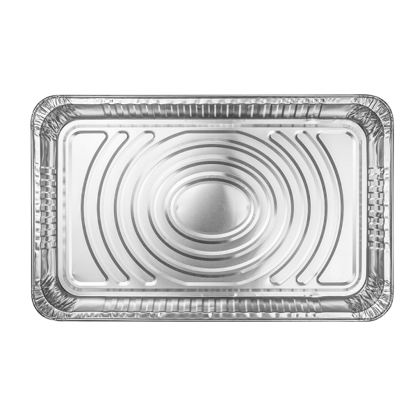 Karat Full Size Standard Aluminum Foil Medium Depth Steam Table Pans - 50 ct