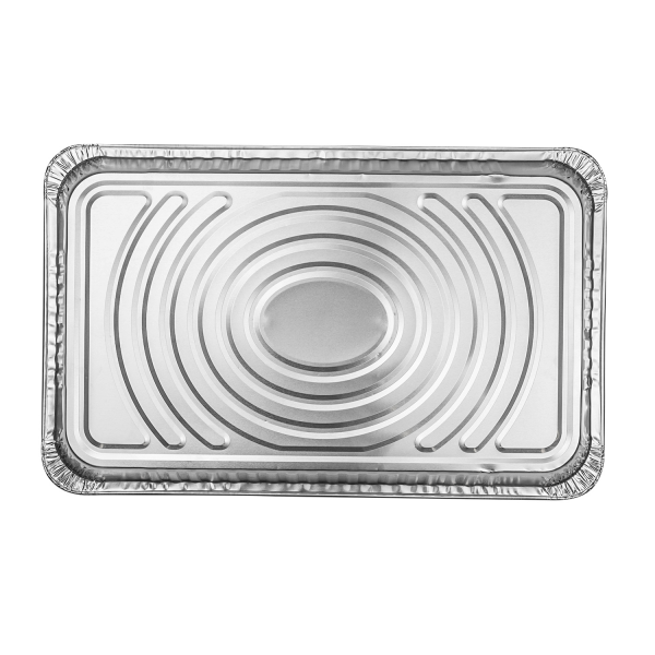 Karat Full Size Standard Aluminum Foil Medium Depth Steam Table Pans - 50 ct