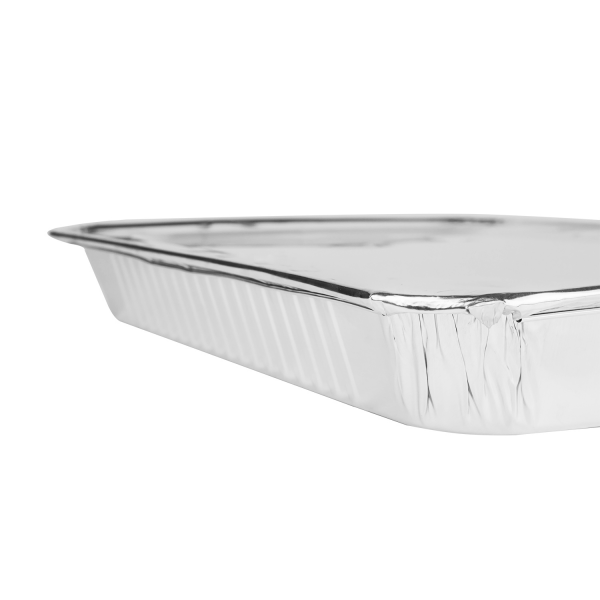 Karat Half Size Standard Aluminum Foil Deep Steam Table Pans - 100 ct