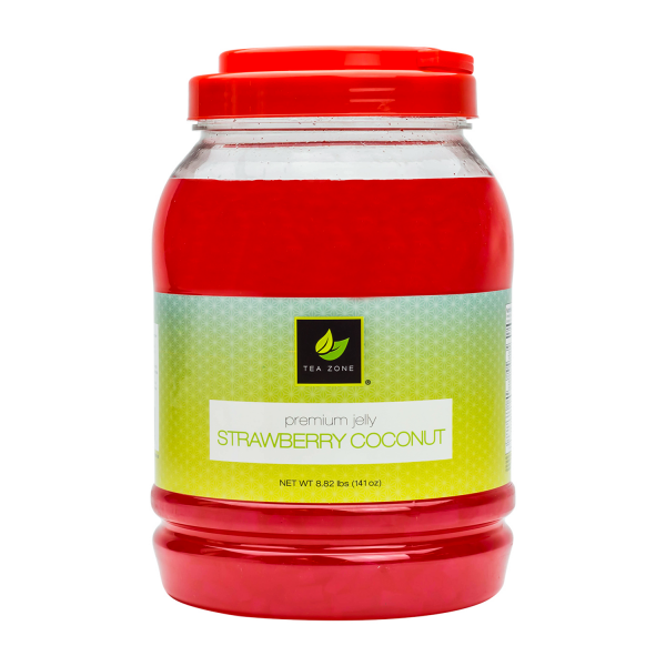 Tea Zone Strawberry Coconut Jelly (8.5 lbs) Case Of 4