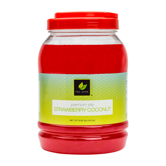 Tea Zone Strawberry Coconut Jelly (8.5 lbs) Case Of 4