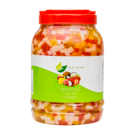 Tea Zone Assorted Yogo Jelly (8.5 lbs) Case Of 4