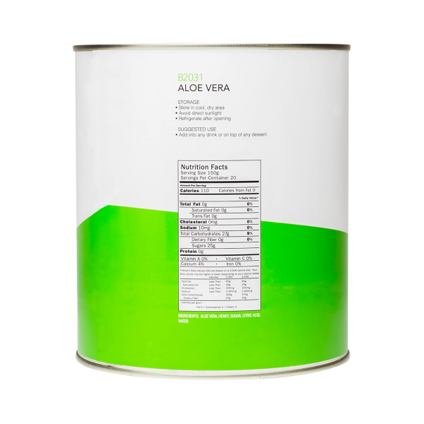 Tea Zone Aloe Vera Jelly (6.6 lbs) Case Of 4