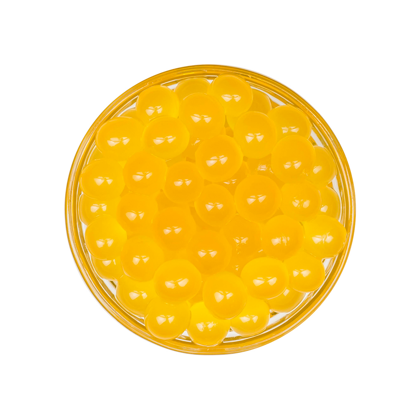 Tea Zone Passion Fruit Popping Pearls (7 lbs) Case of 4