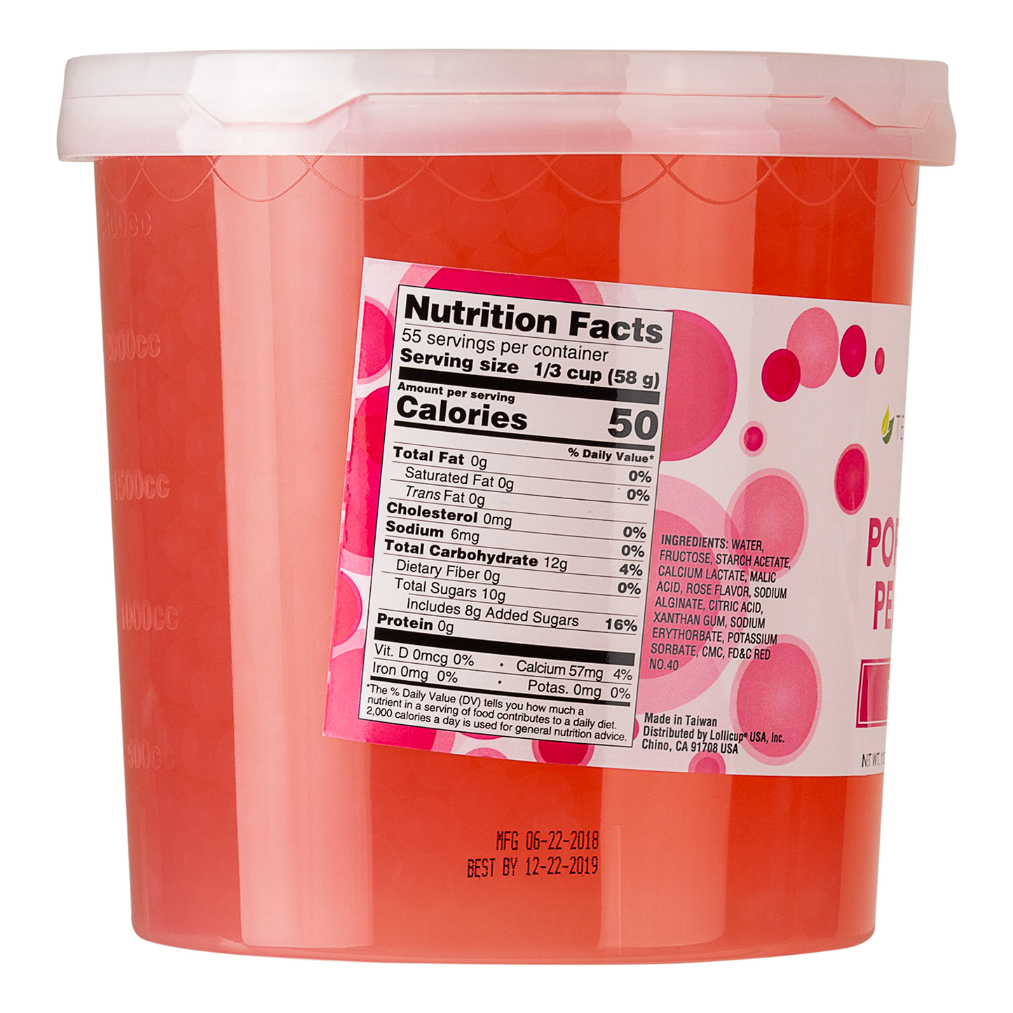 Tea Zone Rose Popping Pearls (7 lbs) Case of 4 B2068