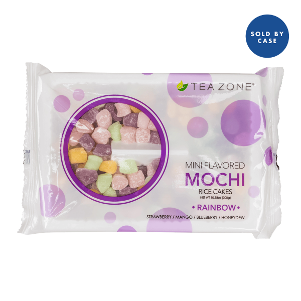 Tea Zone Rainbow Mini Mochi - Case Of 25