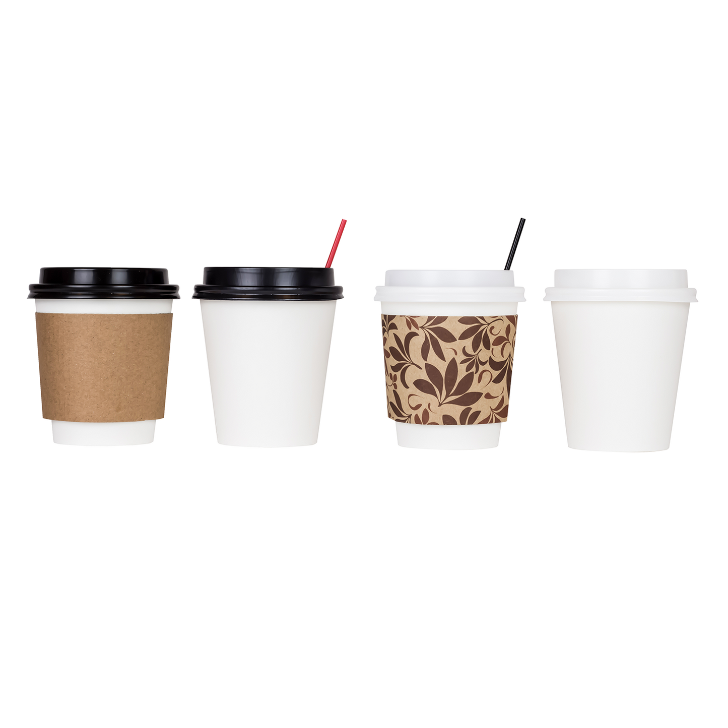 Karat 10oz Paper Hot Cups - White (90mm) - 1,000 ct