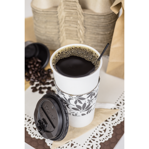 Karat 20oz Paper Hot Cups - White (90mm) - 600 ct