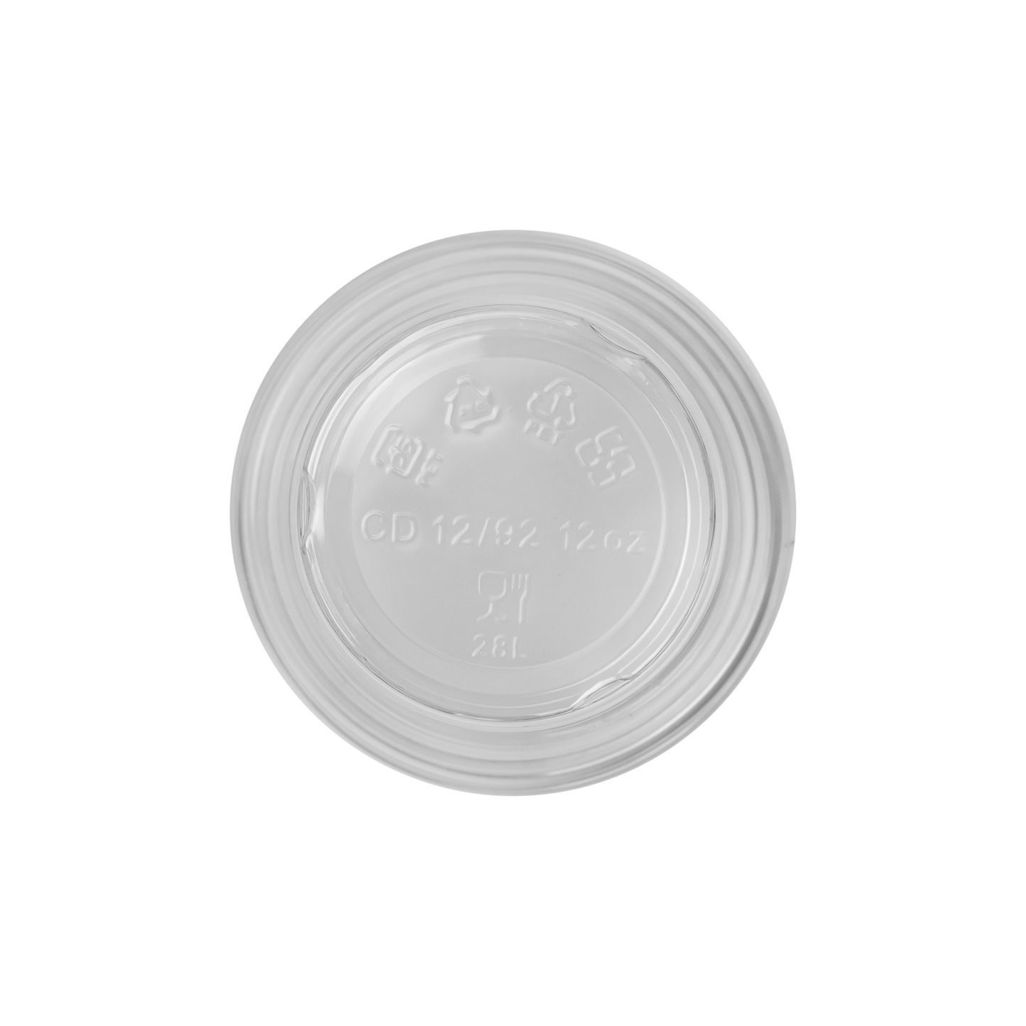 Karat 12oz PET Cold Cups (92mm) - 1,000 ct