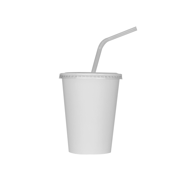 Karat 12oz Paper Cold Cup - White (90mm) - 1,000 ct
