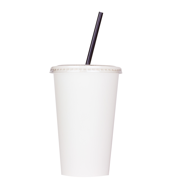 Karat 16oz Paper Cold Cup - White (90mm) - 1,000 ct