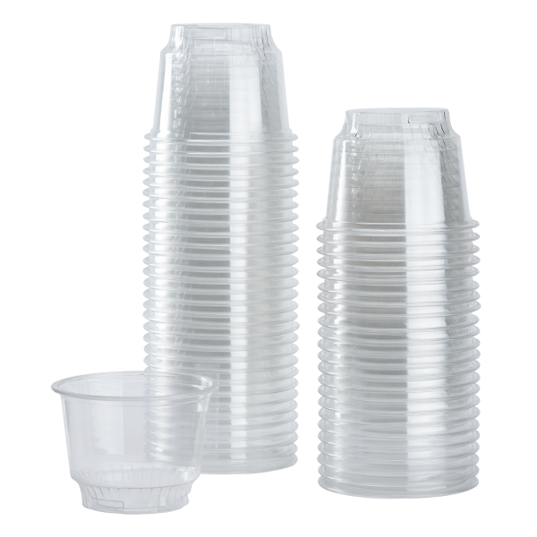 Karat 8oz PET Plastic Dessert Cups (92mm) - 1,000 ct
