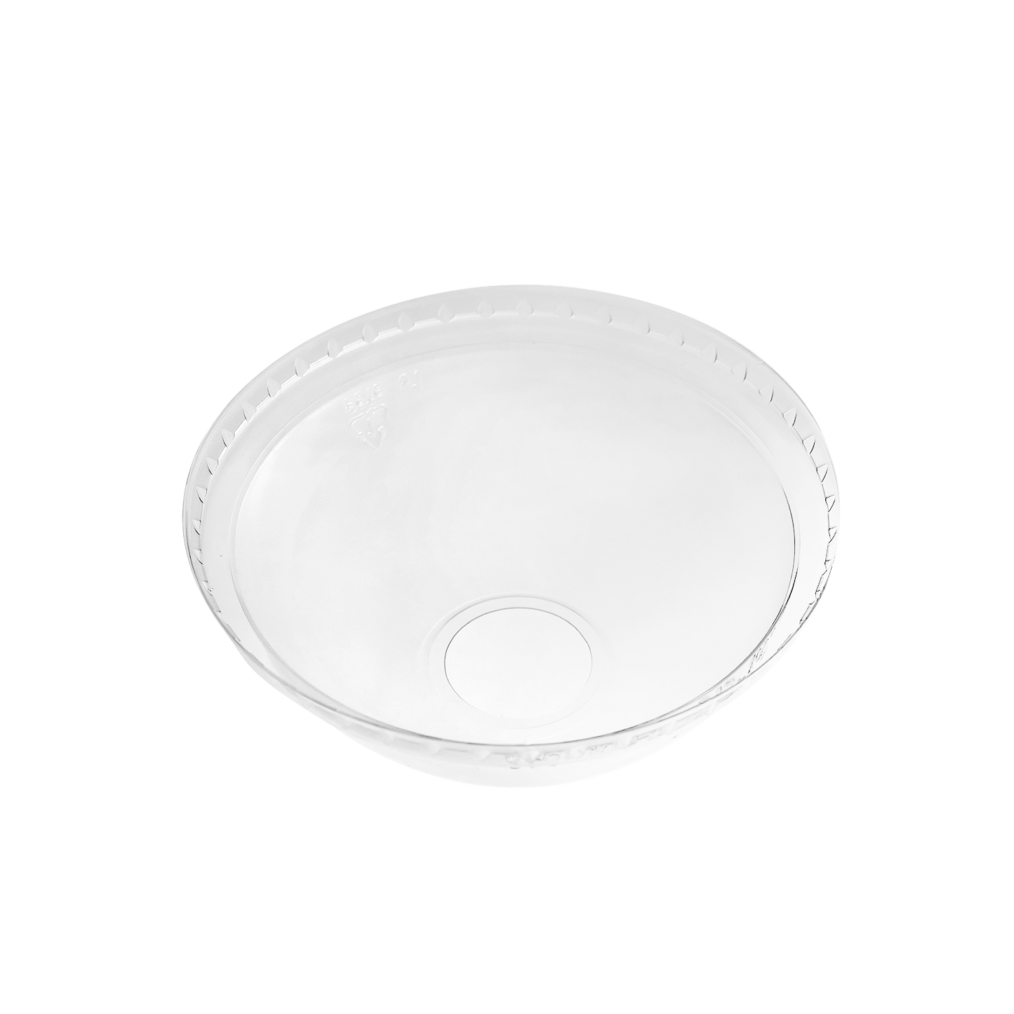 Karat 104.5mm PET Dome Lids for Paper Cold Cups- 600 ct