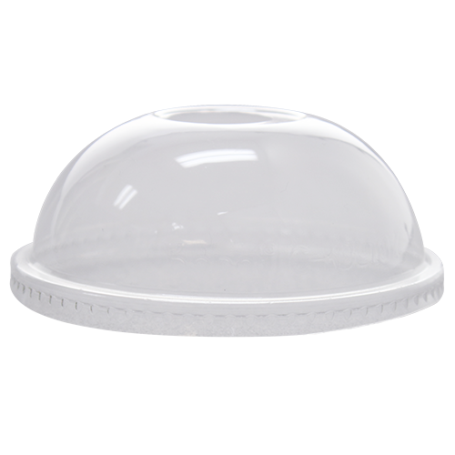 Karat 107mm PET Plastic Dome Lids - 500 ct