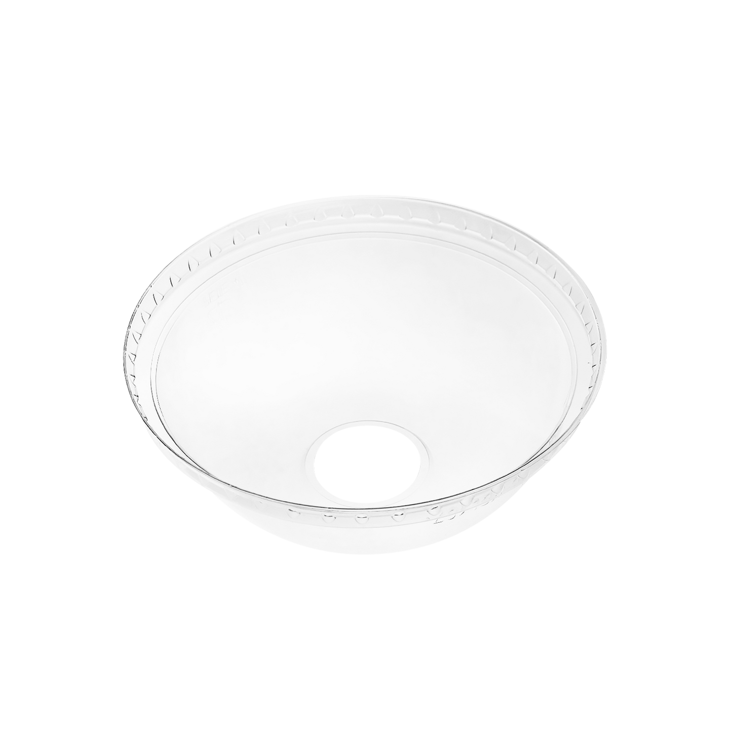 Karat 107mm PET Plastic Dome Lids - 500 ct