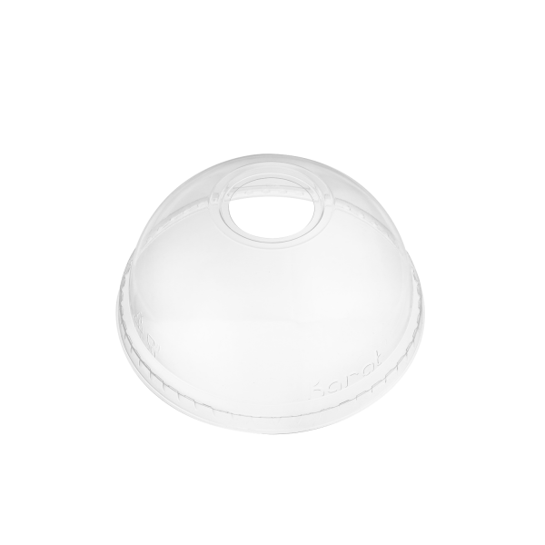 Karat 98mm PET Plastic Dome Lids - 1,000 ct