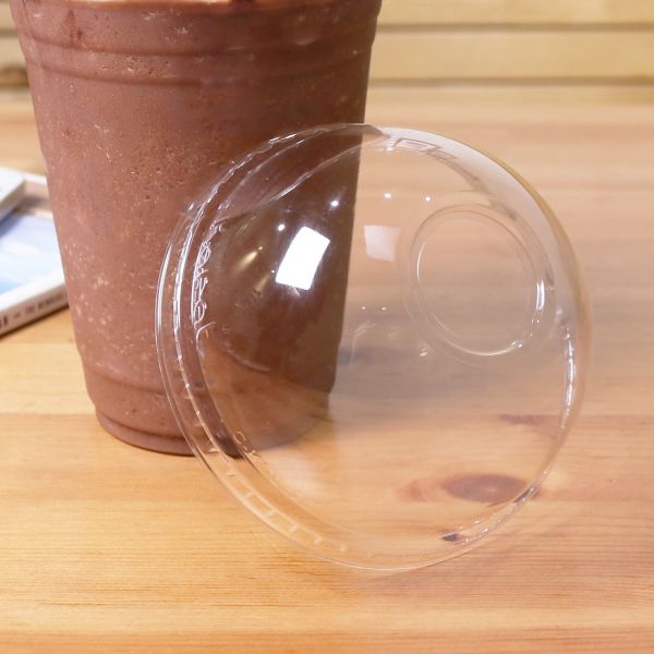 Karat 98mm PET Plastic Dome Lids - 1,000 ct