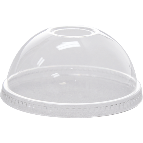 Karat 98mm PET Plastic Dome Lids - 1,000 ct