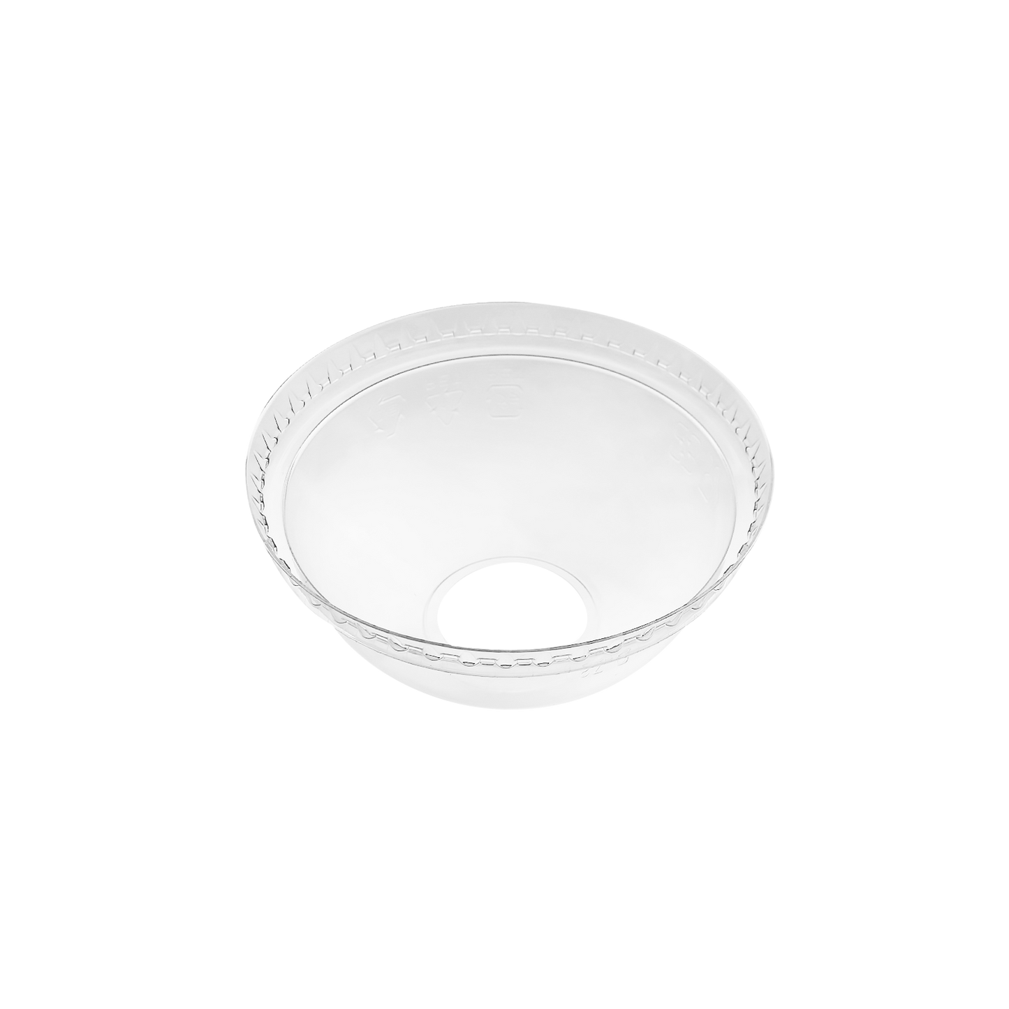 Karat 78mm PET Dome Lids - 1,000 ct