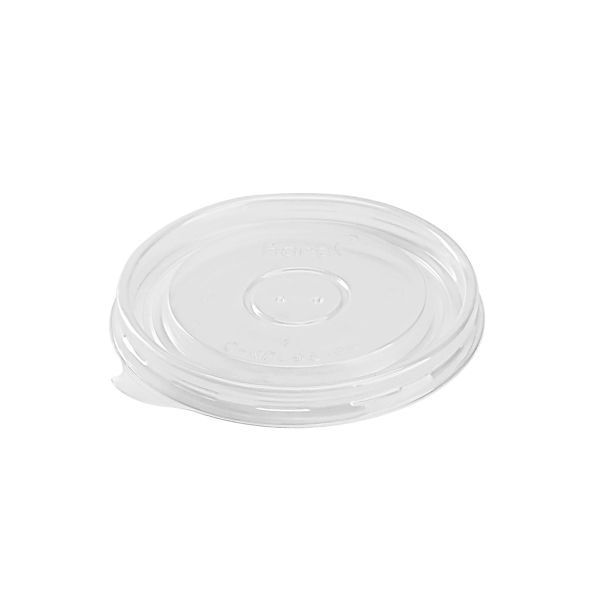 Karat 6oz PP Plastic Flat Lids (96mm) - 1,000 ct