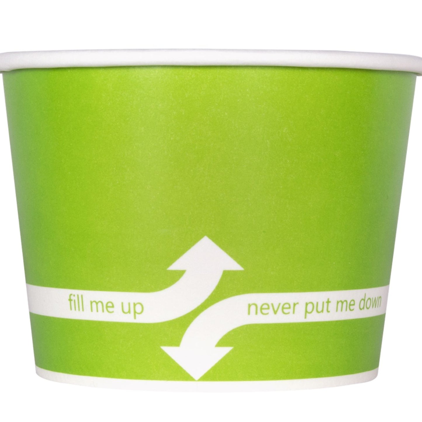 Karat 12oz Paper Food Containers - Green (100mm) - 1,000 ct, C-KDP12 (Green)