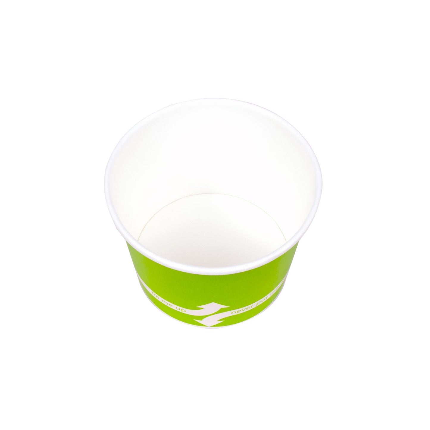 Karat 12oz Paper Food Containers - Green (100mm) - 1,000 ct, C-KDP12 (Green)