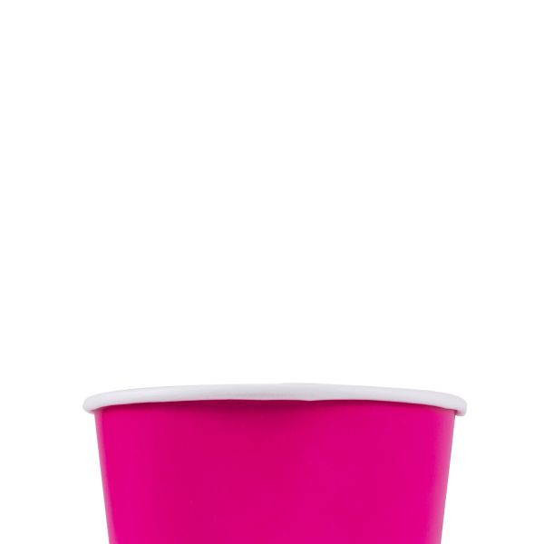 Karat 16oz Paper Food Containers - Pink (112mm) - 1,000 ct