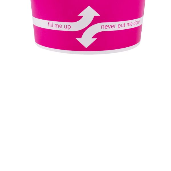 Karat 16oz Paper Food Containers - Pink (112mm) - 1,000 ct
