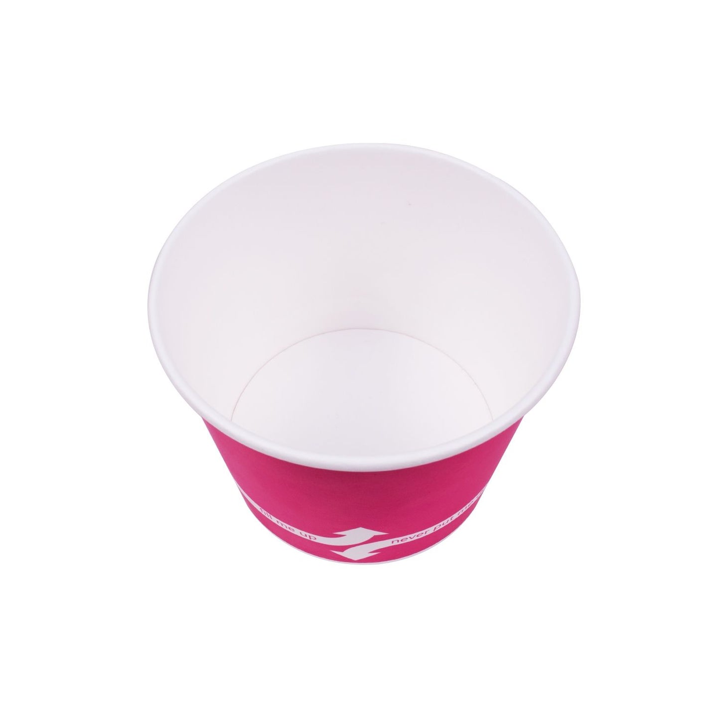 Karat 16oz Paper Food Containers - Pink (112mm) - 1,000 ct