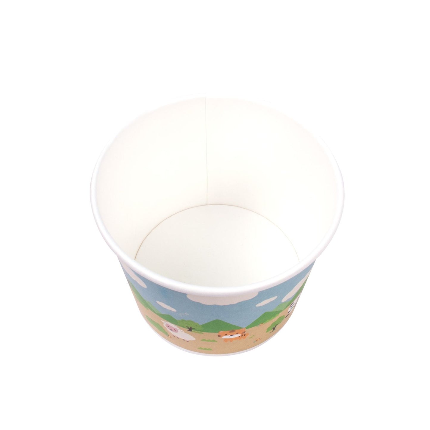 Karat 16oz Paper Food Containers - Safari (112mm) - 1000 ct