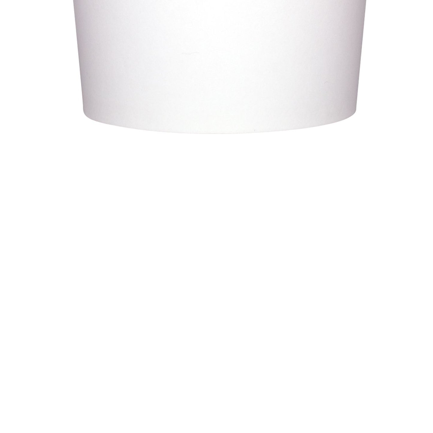 Karat 16oz Paper Food Containers - White (112mm) - 1000 ct
