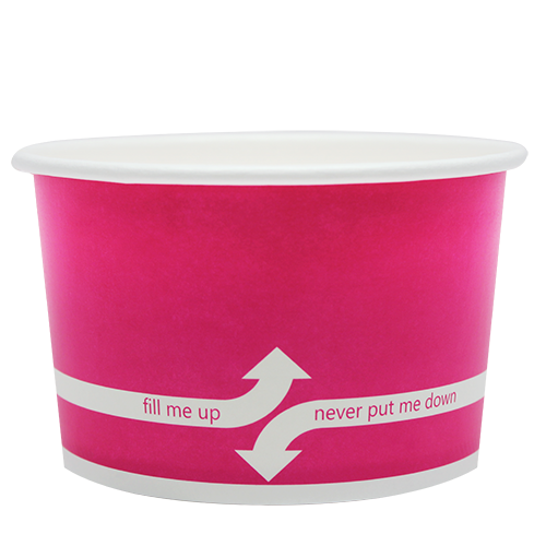 Karat 20oz Food Containers - Pink (127mm) - 600 ct, C-KDP20 (PINK)