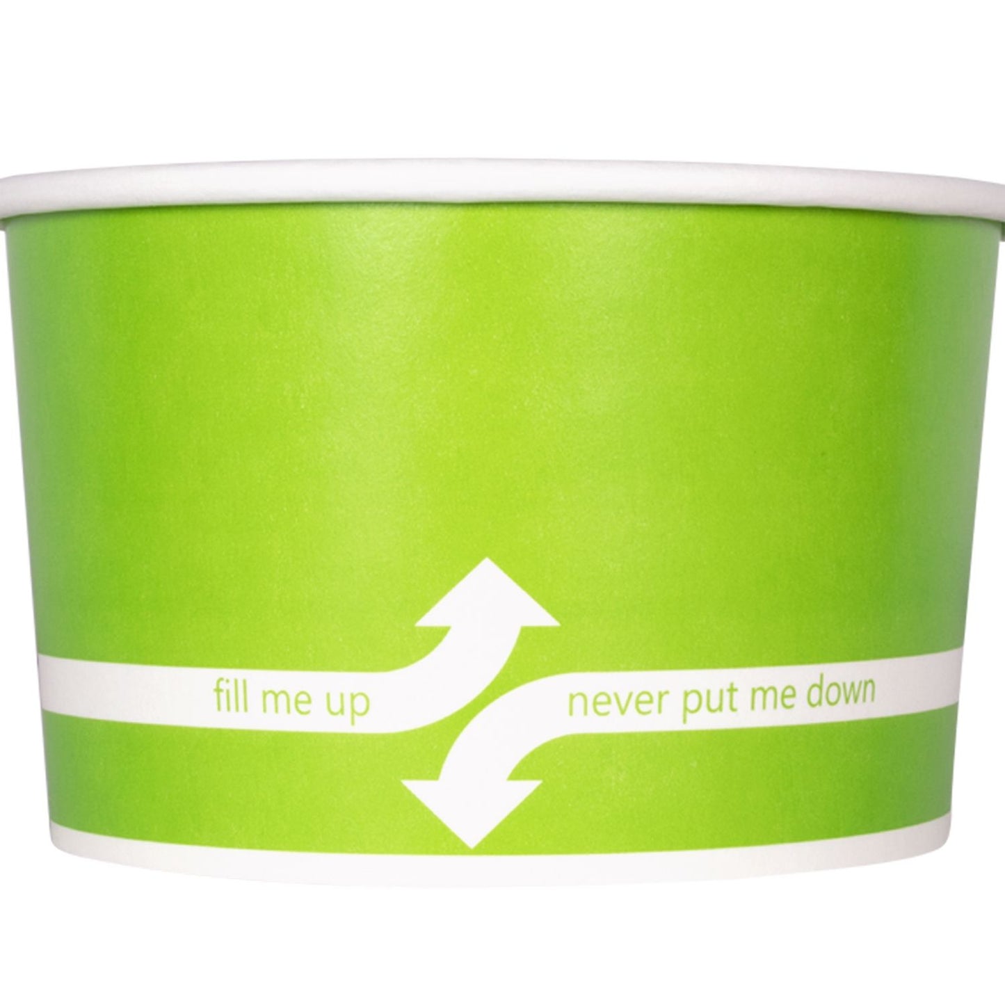Karat 20oz Paper Food Containers - (127mm) - 600 ct, C-KDP20 (GREEN)
