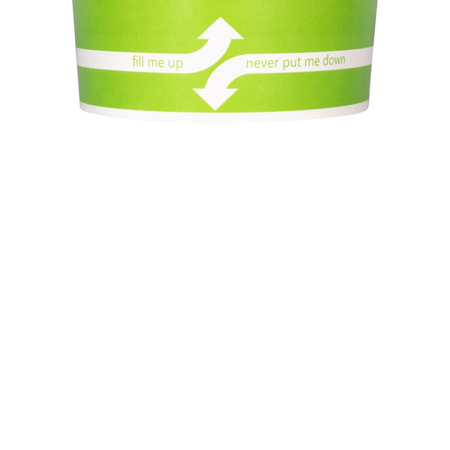 Karat 20oz Paper Food Containers - (127mm) - 600 ct, C-KDP20 (GREEN)
