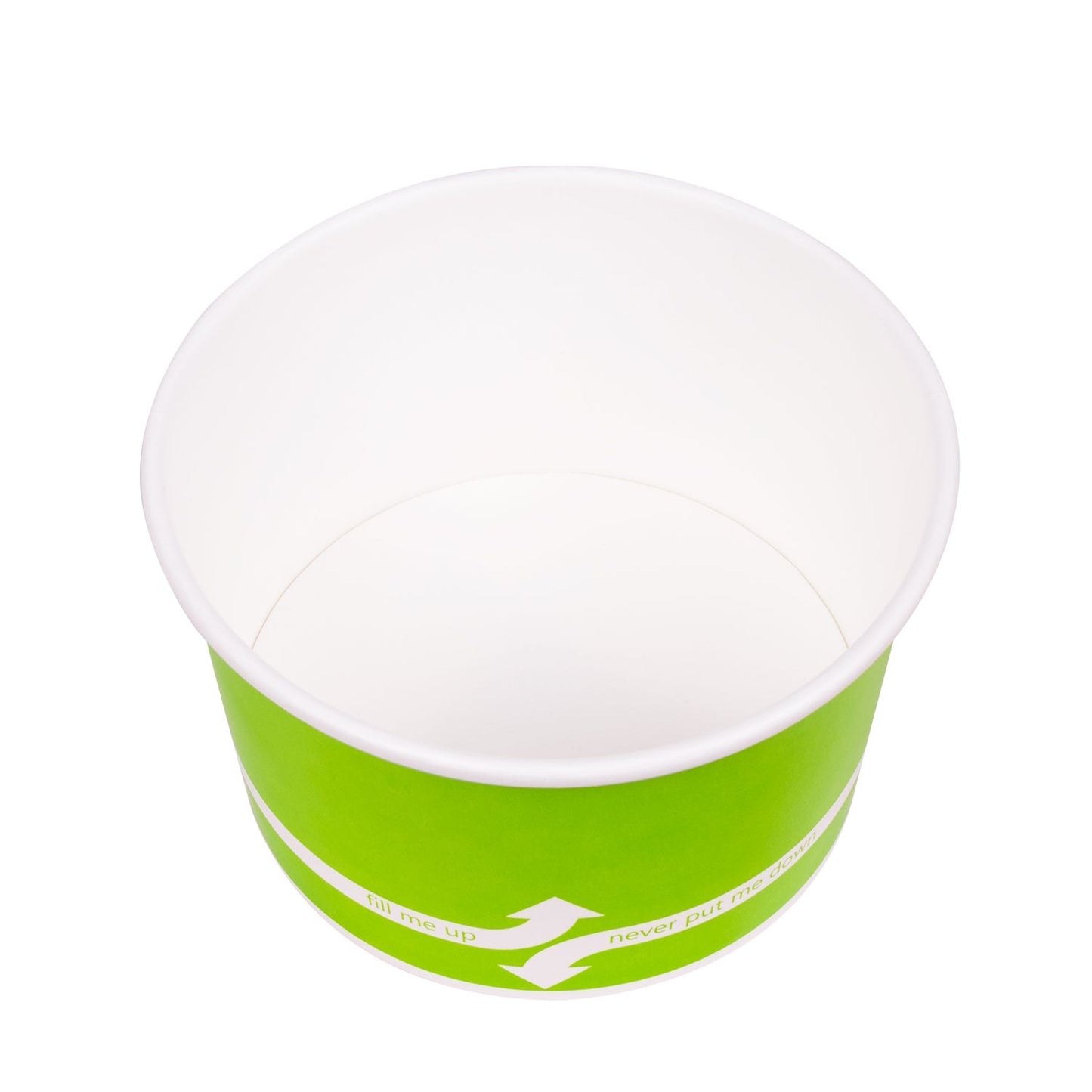Karat 20oz Paper Food Containers - (127mm) - 600 ct, C-KDP20 (GREEN)