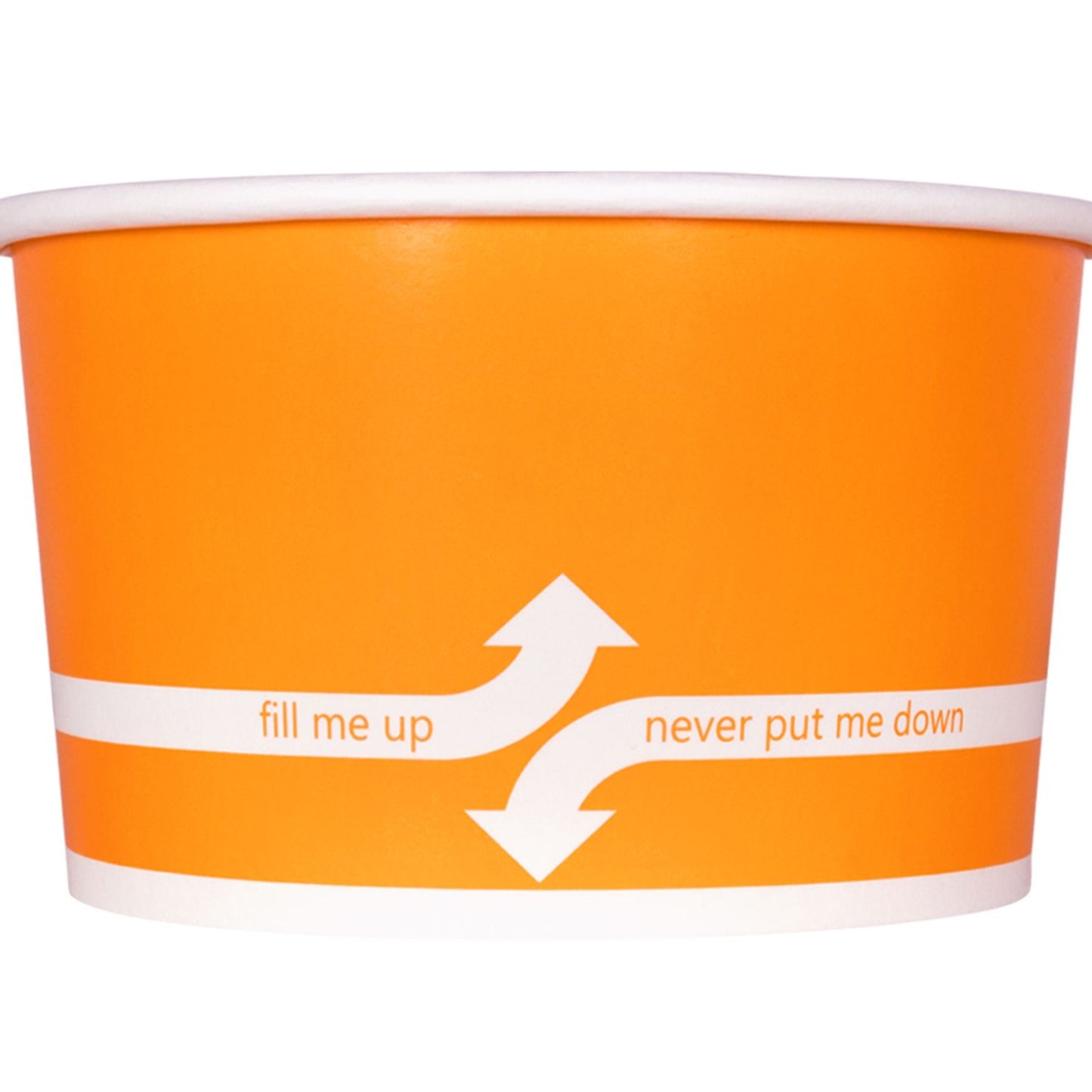 Karat 20oz Food Containers - Orange (127mm) - 600 ct, C-KDP20 (ORANGE)
