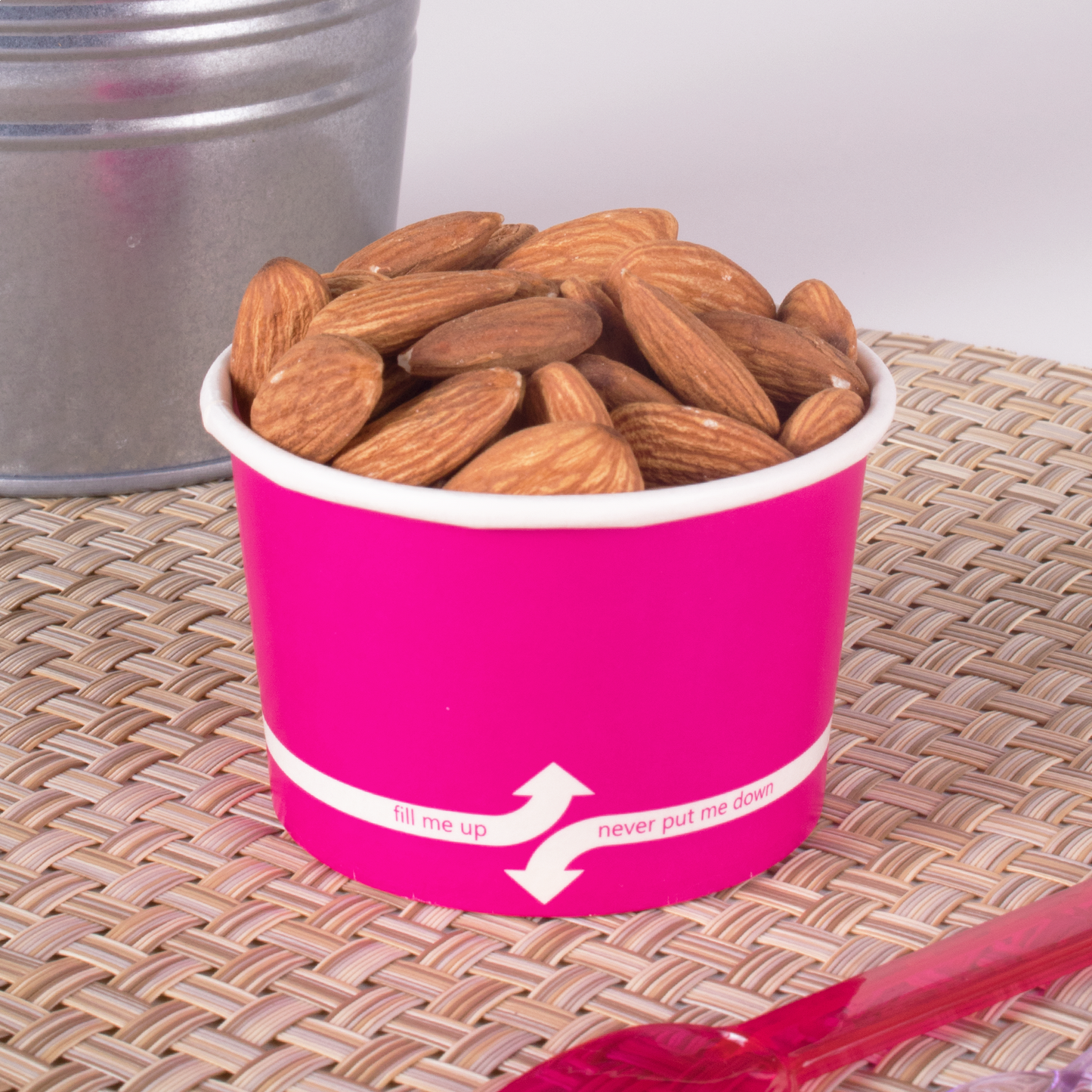 Karat 4oz Food Containers - Pink (76mm) - 1,000 ct, C-KDP4 (PINK)
