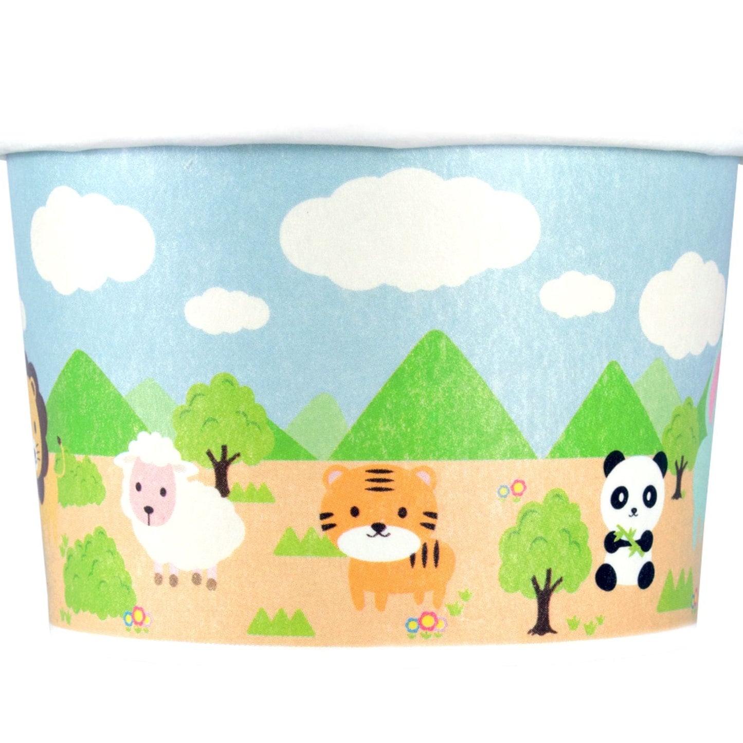 Karat 4oz Food Containers - Safari (76mm) - 1,000 ct, C-KDP4 (Safari)